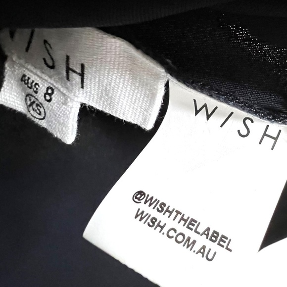 W/ISH The Label Infinity Blouse In Dark Ink Size Small - Picture 6 of 8